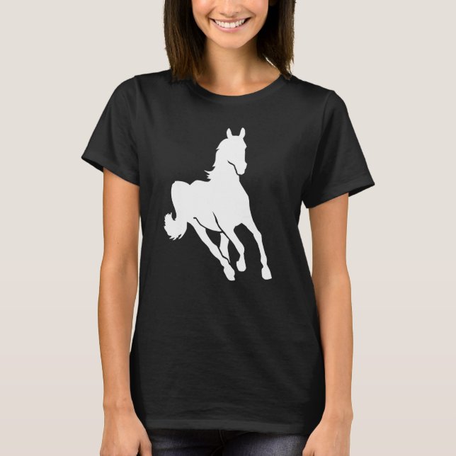 Hästar i rörelse t shirt (Framsida)