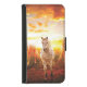 Hästar i sunset dekorativ kudde plånboksfodral för samsung galaxy s5 (Framsidan)
