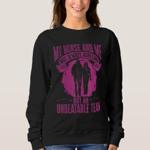 Hästar Min häst och jag ett oslagbart team Häst T Shirt