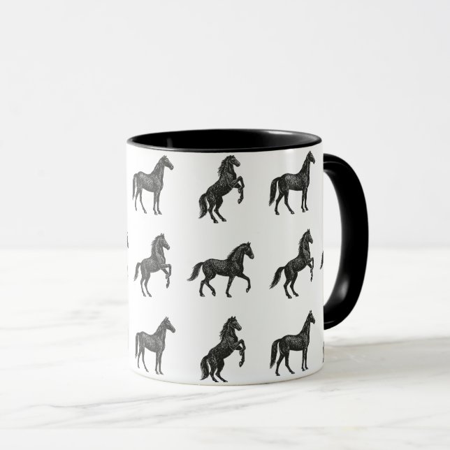 Hästar Mugg (Framsida höger)