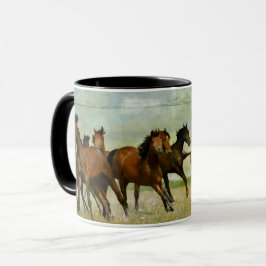 Hästar Mugg, Equestrian-Théed Coffee Kopp