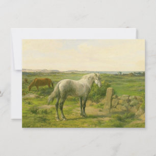 Hästar nära havet (av Rosa Bonheur) Kort