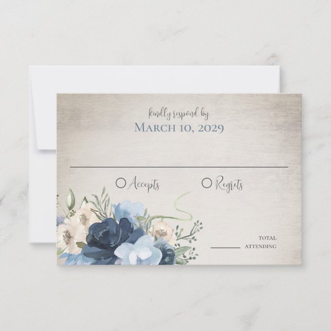 Hästar och Ljus Blommigt Barn Wood Inbjudningar (Framsida)