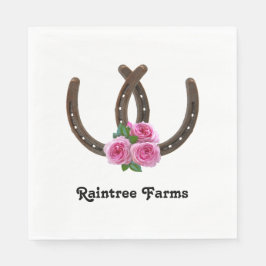 Hästar och Ro Pappersservett