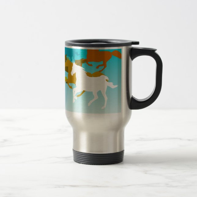 Hästar Resemugg (Höger)