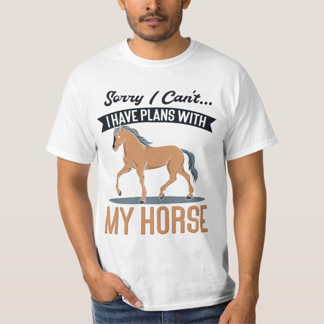 Hästar Ride Tales T Shirt (Framsida)