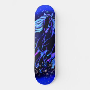 Hästar som går i måndagskäglan för måndagskägget mini skateboard bräda 18,5 cm