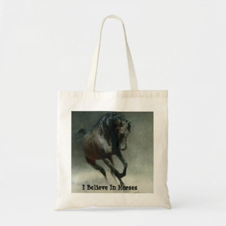 Hästar som jag tror toto, hänger lös tygkasse