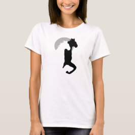 hästar som springer tillsammans med t-shirt