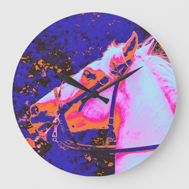 HÄSTAR STOR KLOCKA (Framsida)