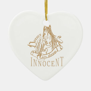 HästarÄrInnocent - Ornament