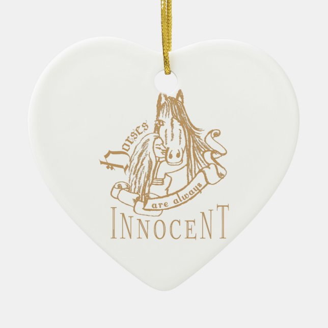 HästarÄrInnocent - Ornament (Framsidan)