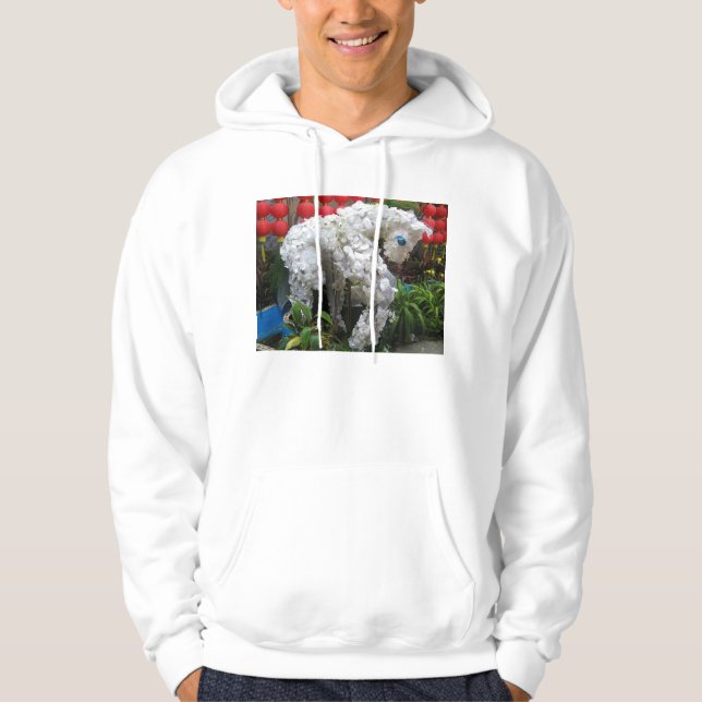 Häståret | 春 節 馬 ... Kinesisk blomtopp Munkjacka (Framsida)
