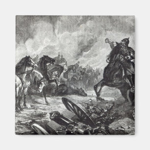 Hästarna av Gravelotte Magnet