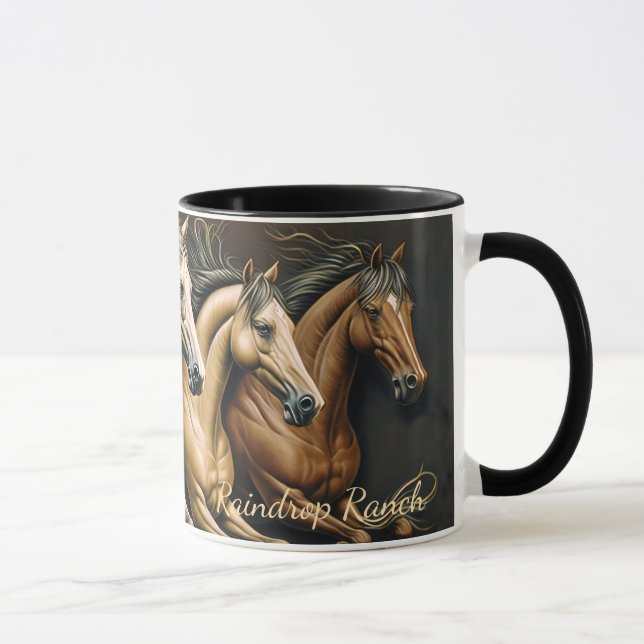 Hästars kaffemugg (Höger)