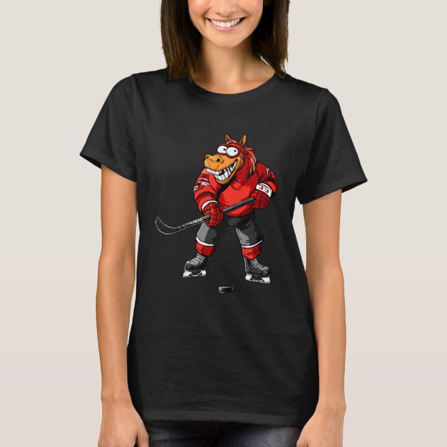 Hästartis ishockey t shirt (Framsida)
