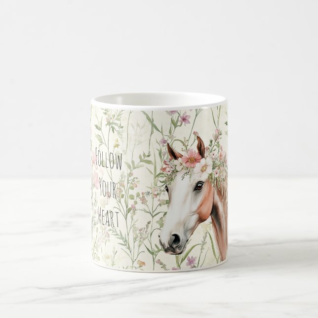 Hästblomsterkrans Kaffemugg (Center)