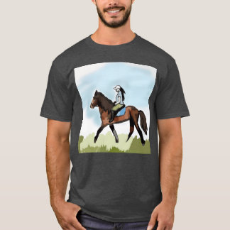 Hästdag, flicka t shirt