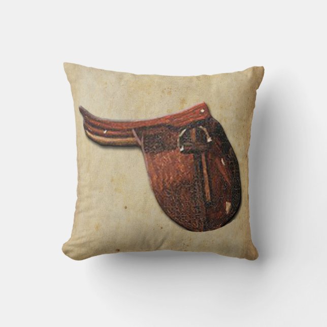 hästdekaler för sovrumsdekaler kudde (Framsida)