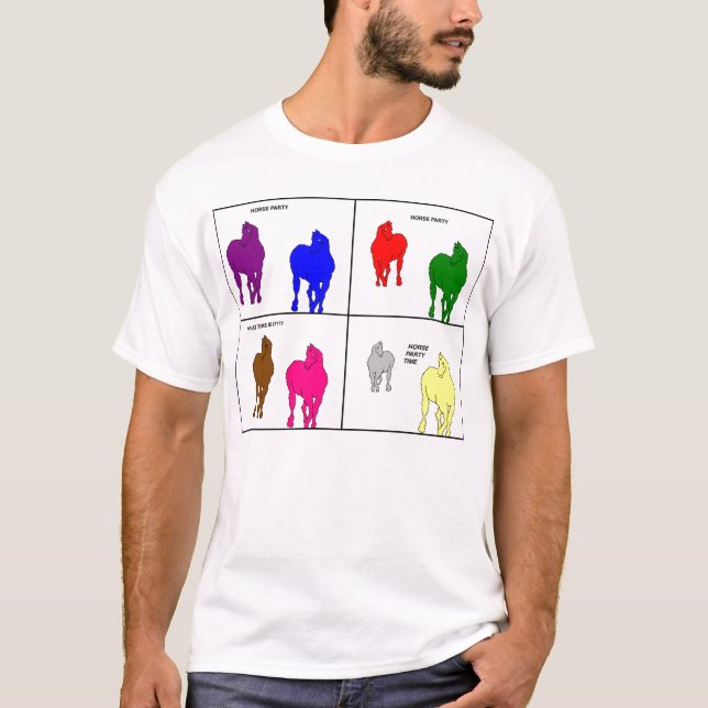 HÄSTDELTAGARE TEE SHIRT (Framsida)