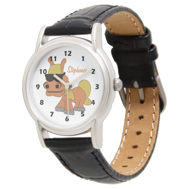 Hästdesign Armbandsur (Vinklad)