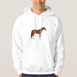 Hästdesign Hoodie