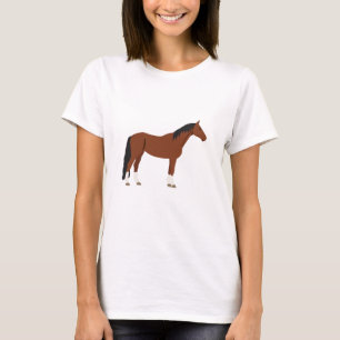 Hästdesign T Shirt