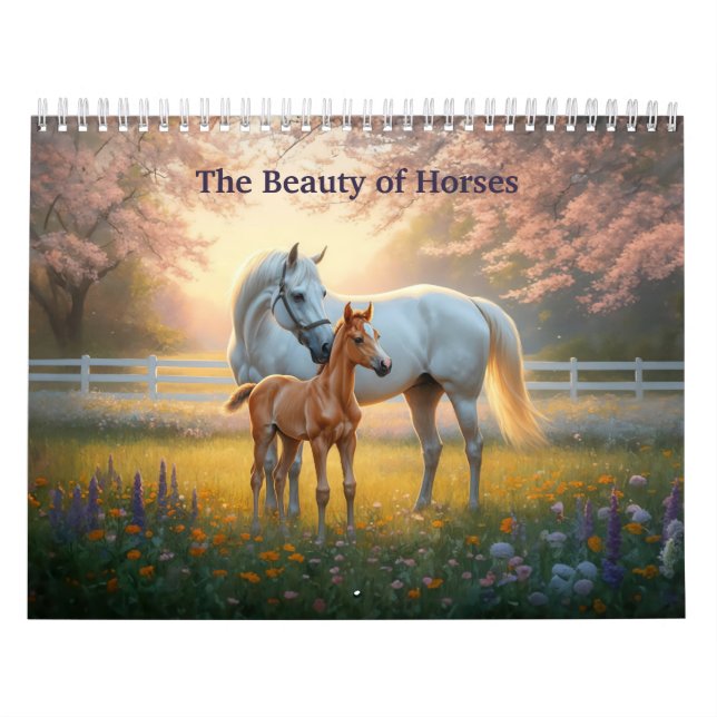 Hästdjur Kalender (Omslag)