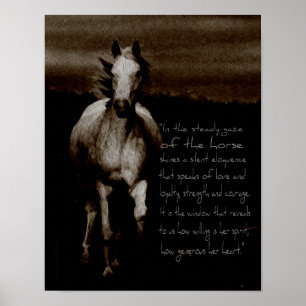 Hästen Poster