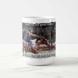 Hästen säger att jag är nog kaffemugg