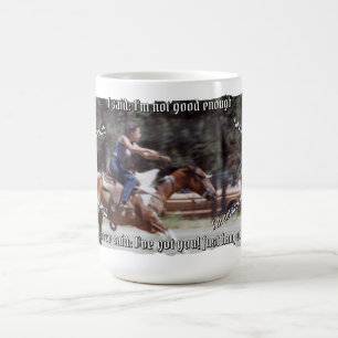 Hästen säger att jag är nog kaffemugg