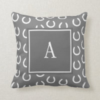 Hästen skor Monogramgrå färg