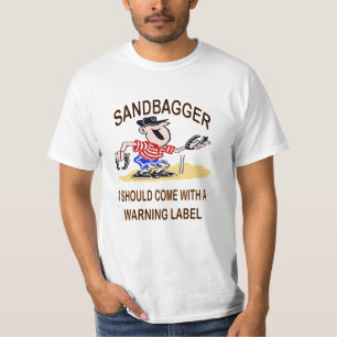 Hästen skor sandbaggeren värderar utslagsplatsen tee shirt