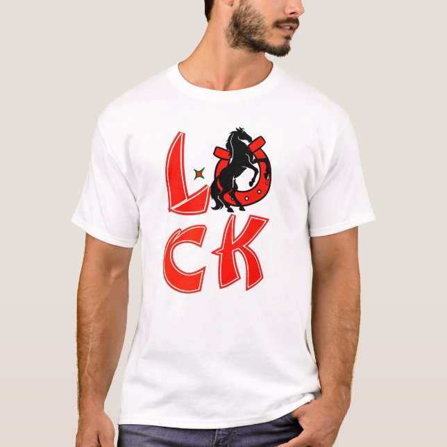 Hästens år - 2026, kinesisk zodiak t shirt (Framsida)
