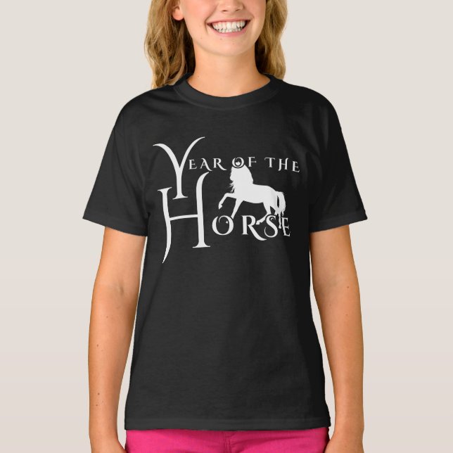 Hästens år t shirt (Framsida)