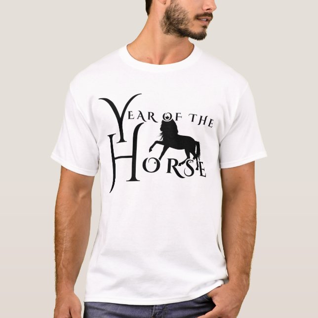 Hästens år t shirt (Framsida)