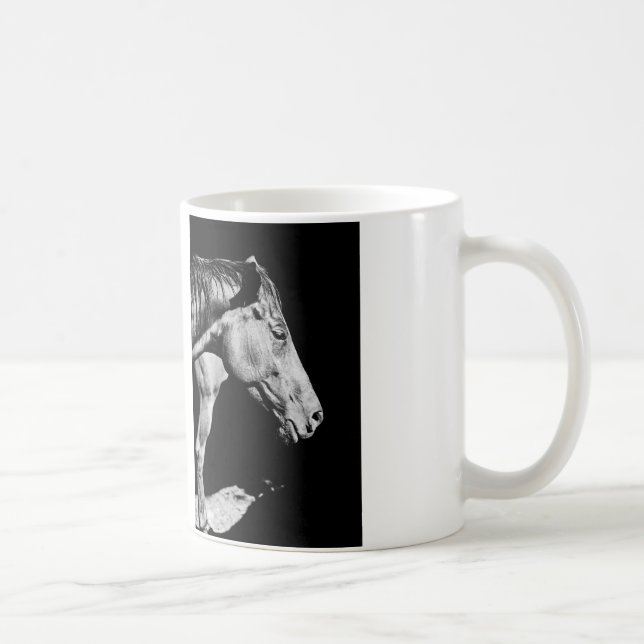 hästens huvudben kaffemugg (Höger)