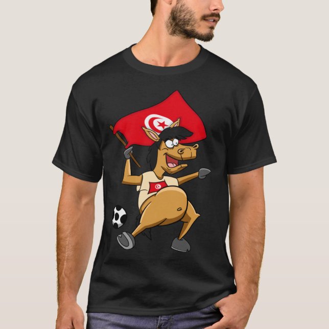 Hästfläkt Tunisien T Shirt (Framsida)
