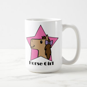 Hästflicka Kaffemugg