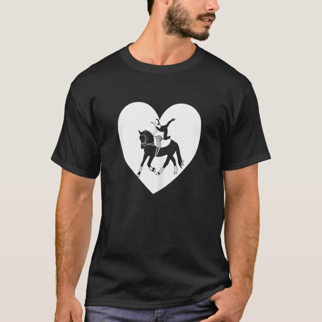 Hästflicka voltigering  20 t shirt (Framsida)