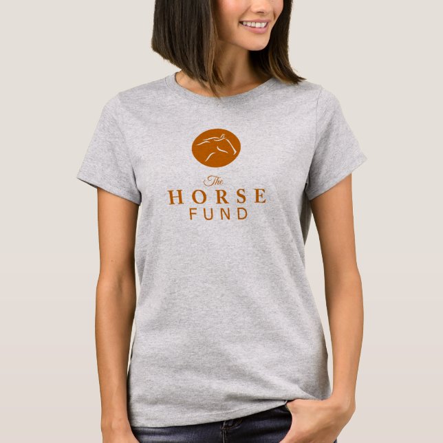 Hästfondlogotyp Tee Shirt (Framsida)