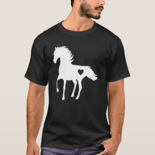 Hästgåvor för kvinnor Tonåring flickornas hästar T Shirt