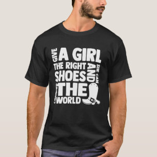 Hästgåvor Shirts Flickor Kvinnor, Ge en tjej Ri T Shirt