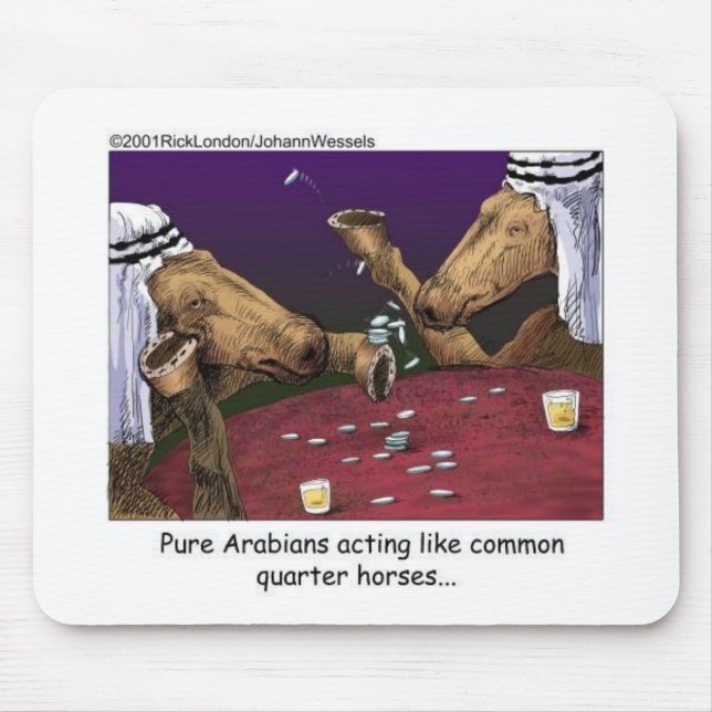 Hästgåvor, Tecknader och samleksföremål Musmatta (Framsidan)