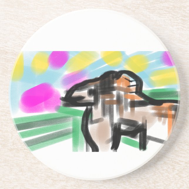 Hästglädje Underlägg (Framsidan)