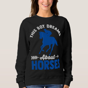 Hästgrafik för pojkar och Manar 1 T Shirt