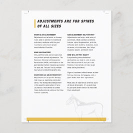 Hästhalvår lakan flygblad