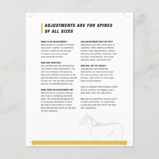 Hästhalvår lakan flygblad