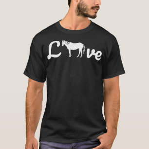 Hästhästar kärlek rodeo t shirt