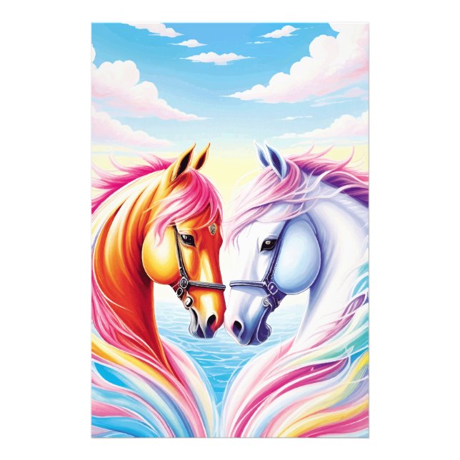 Hästhjärta Fototryck (Framsidan)